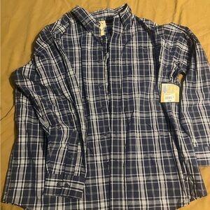 Blue mountain flannel new with tag XL